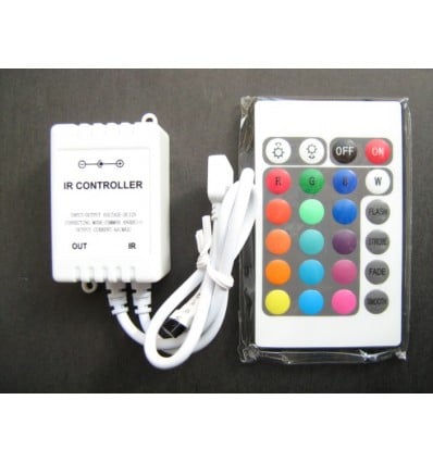 24 Key IR Remote LED Strip Controller