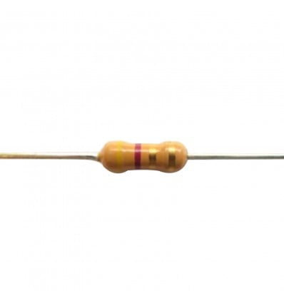 Resistor 4.7 ohm - 1/4W 5% - Cover