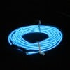 EL Wire - Blue 3m - Glow
