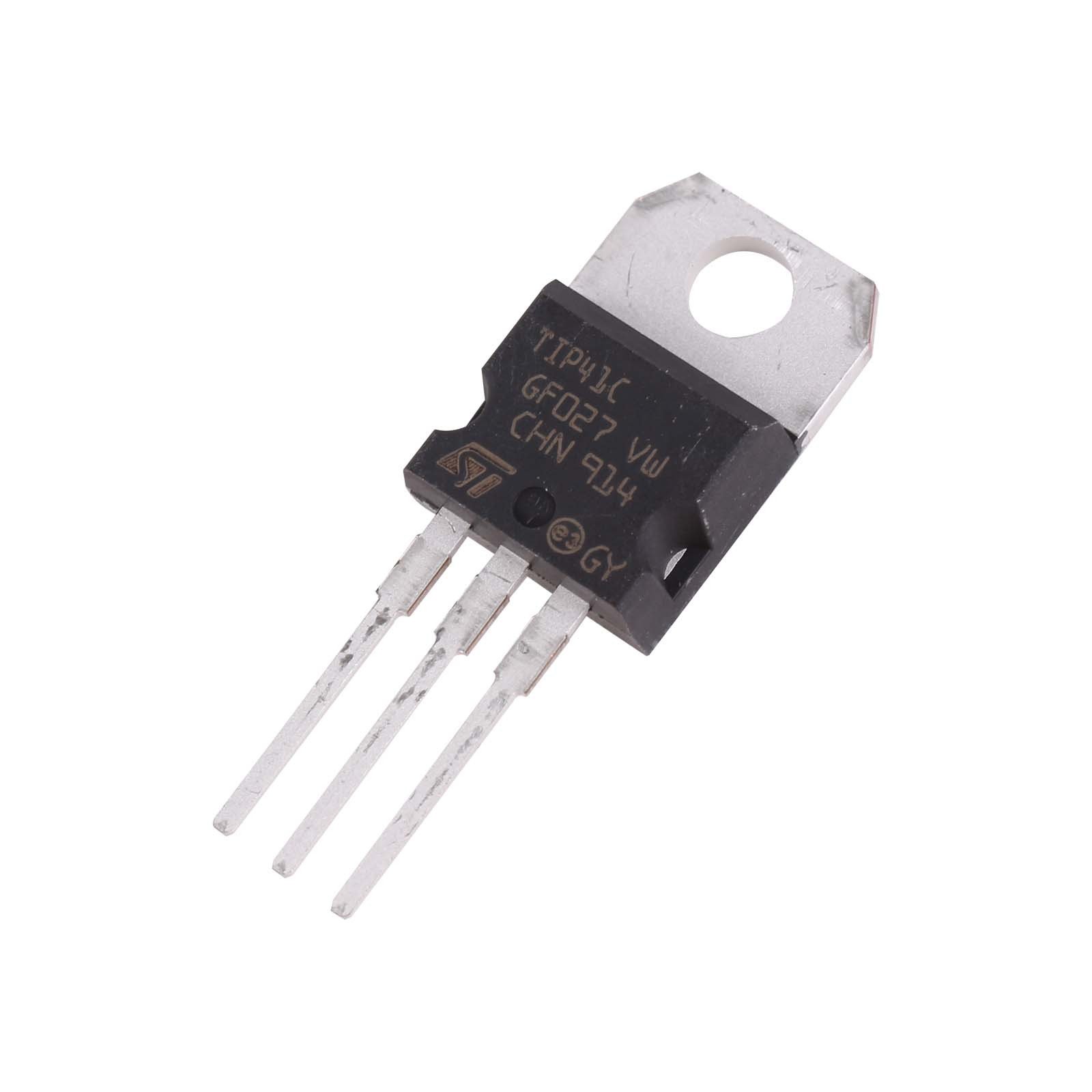 10Pcs TIP41C TIP41 NPN transistor TO-220 new and high quality NEWNWKHOO