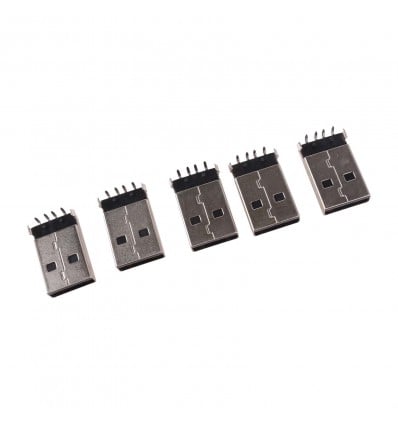 USB-A Board Mount Connector – Male TH - Cover