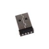 USB-A Board Mount Connector – Male TH - View 1
