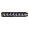 LED 8x8 Segment Display Module - Gravity Series, Red - Front