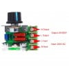 AC Adjustable Voltage Regulator: 50V-220V PWM Motor Speed Controller - Connection Diagram