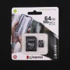 64GB Micro SD Card - Kingston | Class 10 | UHS-1 | V10 - Packaging