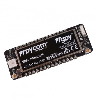 Pycom GPy IoT Dev Board - BLE, WiFi & Dual-LTE - Cover