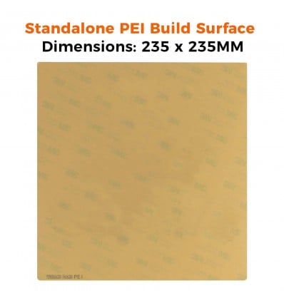 Wham Bam PEI Build Surface - 235x235mm - Cover