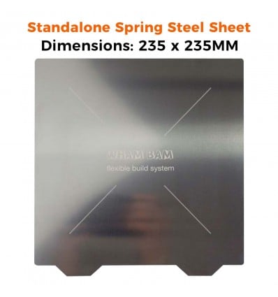 Wham Bam Spring Steel Flexi Plate - 235x235mm - Cover