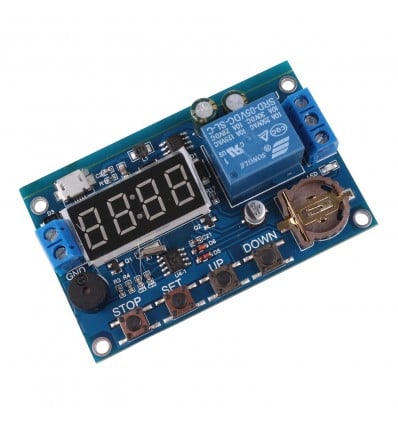 1 Channel 5V Cycle Timer Relay 10A/28VDC - Cover