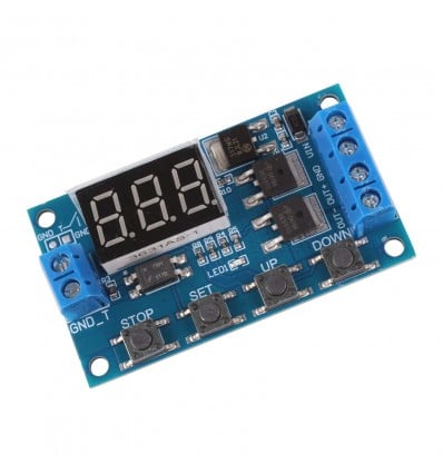 1 Channel 5V Timer Relay 15A/36VDC - 400W Max - Cover
