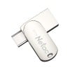 32GB USB Flash Drive - Netac | USB 3.0 | USB-A | USB Type-C - Cover