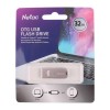 32GB USB Flash Drive - Netac | USB 3.0 | USB-A | USB Type-C - Front
