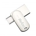 64GB USB Flash Drive - Netac | USB 3.0 | USB-A | USB Type-C