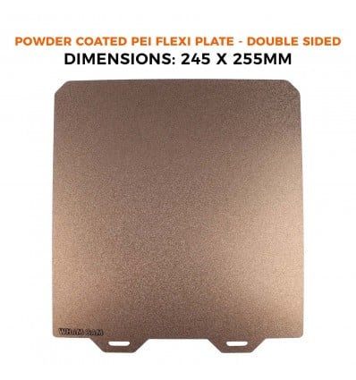Wham Bam Powder Coated PEI Flexi Plate - 255x245mm Double Sided - Cover