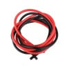 Silicone Wire Pair - Black & Red, 12AWG, 1m - Cover