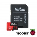 32GB SD Card - Flashed with “NOOBS” for Raspberry Pi