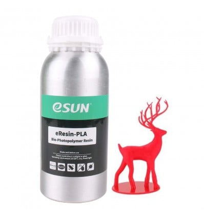 eSUN eResin-PLA Bio Photopolymer - Red 0.5 Litre - Cover