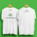 DIYElectronics SWAG - T-Shirt: Medium, White