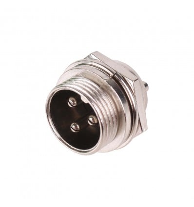 GX16 Connector – 3 Pin Male - Cover