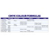 Monocure 3D CMYK Pigment Set - Mix Chart