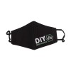 DIYElectronics Face Mask - Cotton, Two Layer - Open