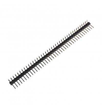 36 Pin 2.54mm Angled SIL Pin Header - Male - Cover