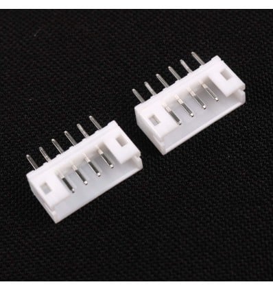 JST PH 6-Way Vertical Header - Male - Cover