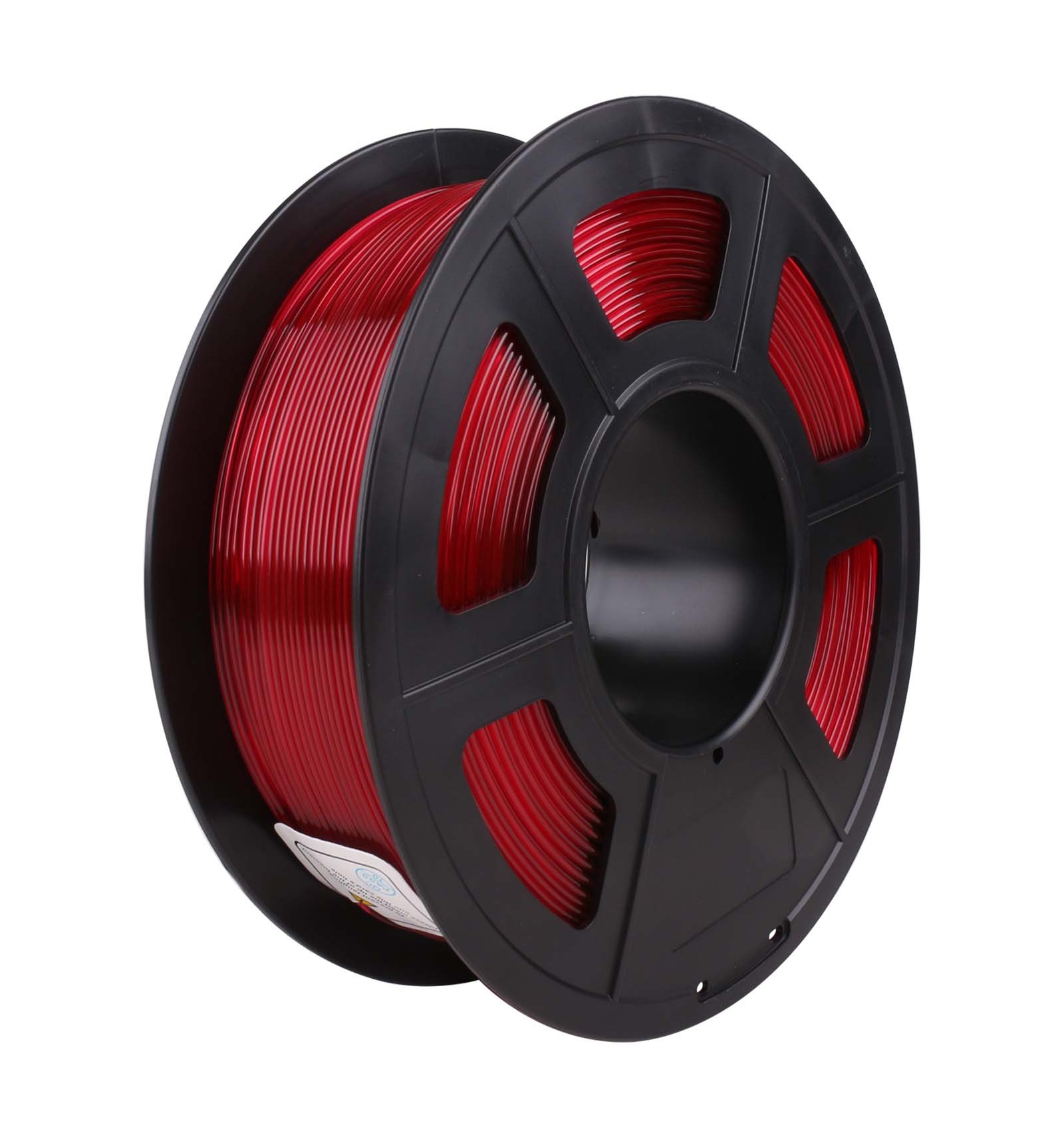 SunLu PETG Filament  1.75mm, Transparent Red, 1kg