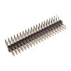 40 Pin 2.54mm Right Angled DIL Pin Header - Male - Cover