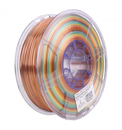 eSUN eSilk PLA Filament - 1.75mm Rainbow - Cover