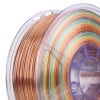 eSUN eSilk PLA Filament - 1.75mm Rainbow - Zoomed