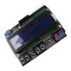 LCD Display 16x2 White on Blue - DFRobot LCD KeyPad Shield V1.1 - Cover