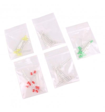 3mm LED Multicolour Pack - 50pc - Cover
