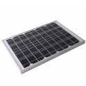 18V 570mA Solar Panel - 275x170mm, Polysilicon
