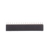 40 Pin 2.54mm Straight DIL Pin Header - Female - Side