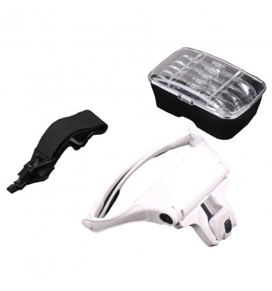 5 Lens Loupe Magnifier Glasses with LED Lamp - Cover