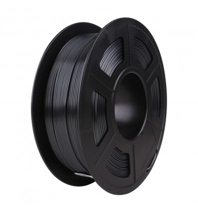 SunLu Silky PLA+ Filament - 1.75mm Black - Cover
