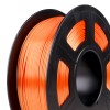 SunLu Silky PLA+ Filament - 1.75mm Orange - Zoomed