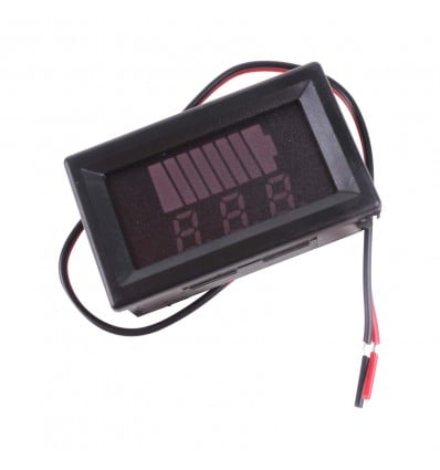 12V Lead Acid Battery Capacity & Voltage Meter - Cover