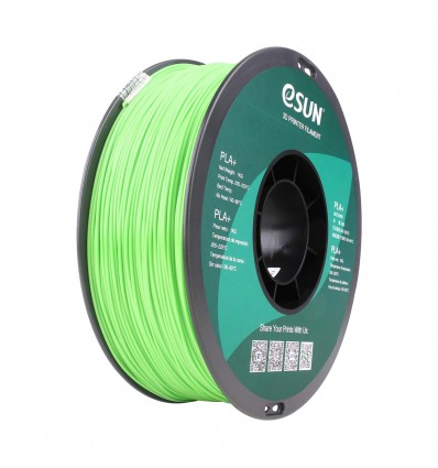 eSUN PLA+ Filament - 1.75mm Peak Green - Cover
