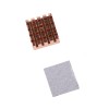 Pure Copper Heatsink Pack - 5pc - Top