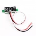 Voltage Meter Display, 0-30V, Green LED