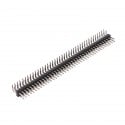 80 Pin 2.54mm Right Angled DIL Pin Header - Male