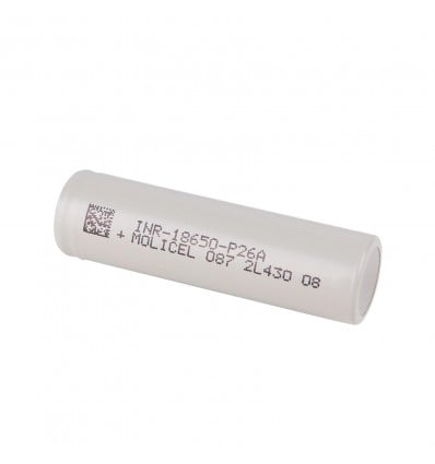 Molicel INR18650-P26A 2.6AH - Cover