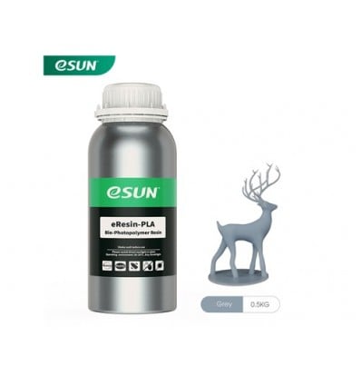 ESUN ERESIN-PLA BIO Photopolymer – Grey 1 Litre - Cover
