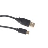 2.5m Coiled Mechanical Keyboard Data Cable – USB-A to Type-C - Connectors