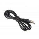 1.2m Dual-Male 3.5mm 4-Pole TRRS AV Audio Cable
