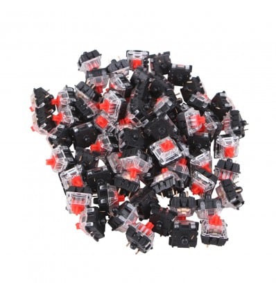 Mechanical Keyboard Gateron Red Switches - 70 Pack - Cover