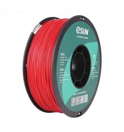 ESUN ABS+ FILAMENT – 1.75MM FIRE ENGINE RED - Cover