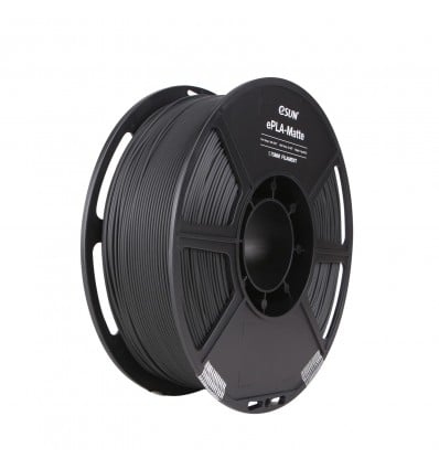 ESUN ePLA Matte Filament – 1.75mm Deep Black - Cover